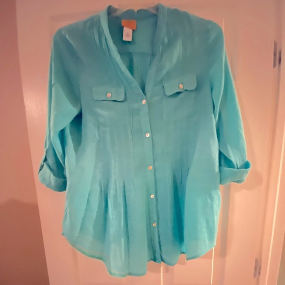 Ruby Rd. Button Down Shirt - Picture 1 of 7